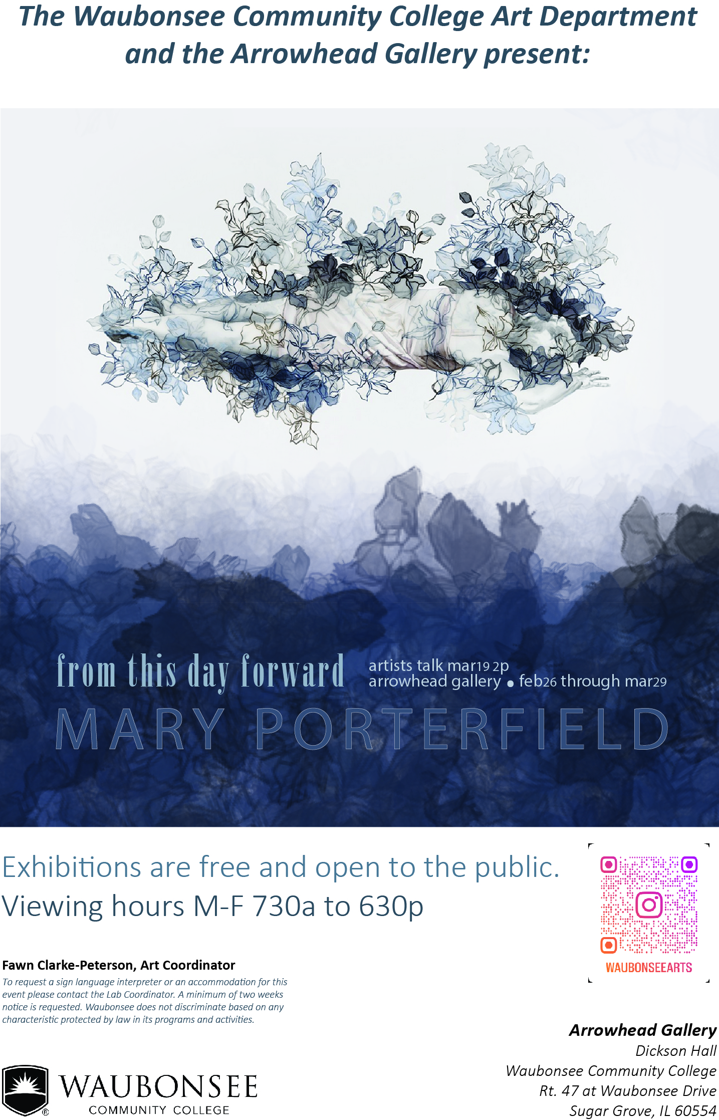 Mary Porterfield Poster Art Exhibition