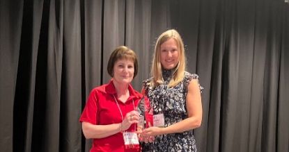 The Alliance for Innovation and Transformation (AFIT) recognized Dr. Sobek with the John J. Politi Legacy Award at their annual Summer Institute