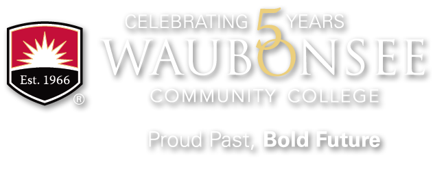Waubonsee Community College - 50th Anniversary Logo