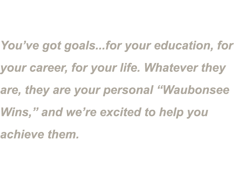 You ve got goals   for your education, for your career, for your life  Whatever they are, they are your personal  Wau   