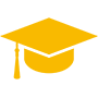 Graduation Cap Yellow