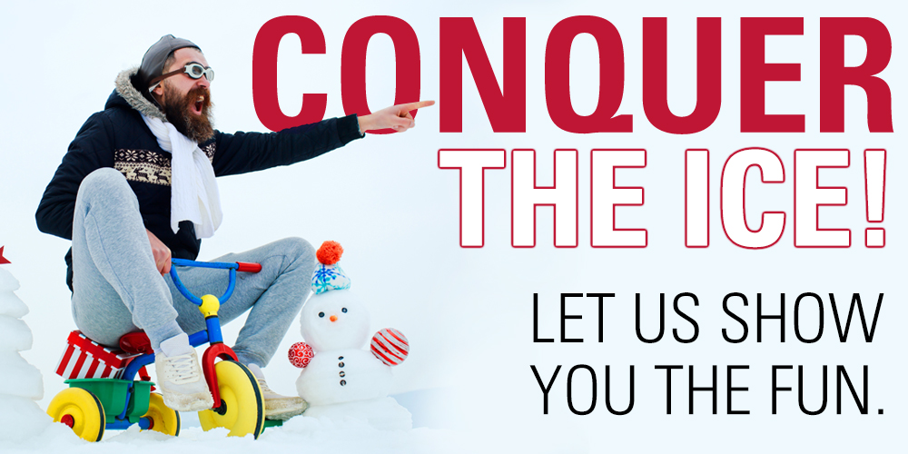 conquer the ice