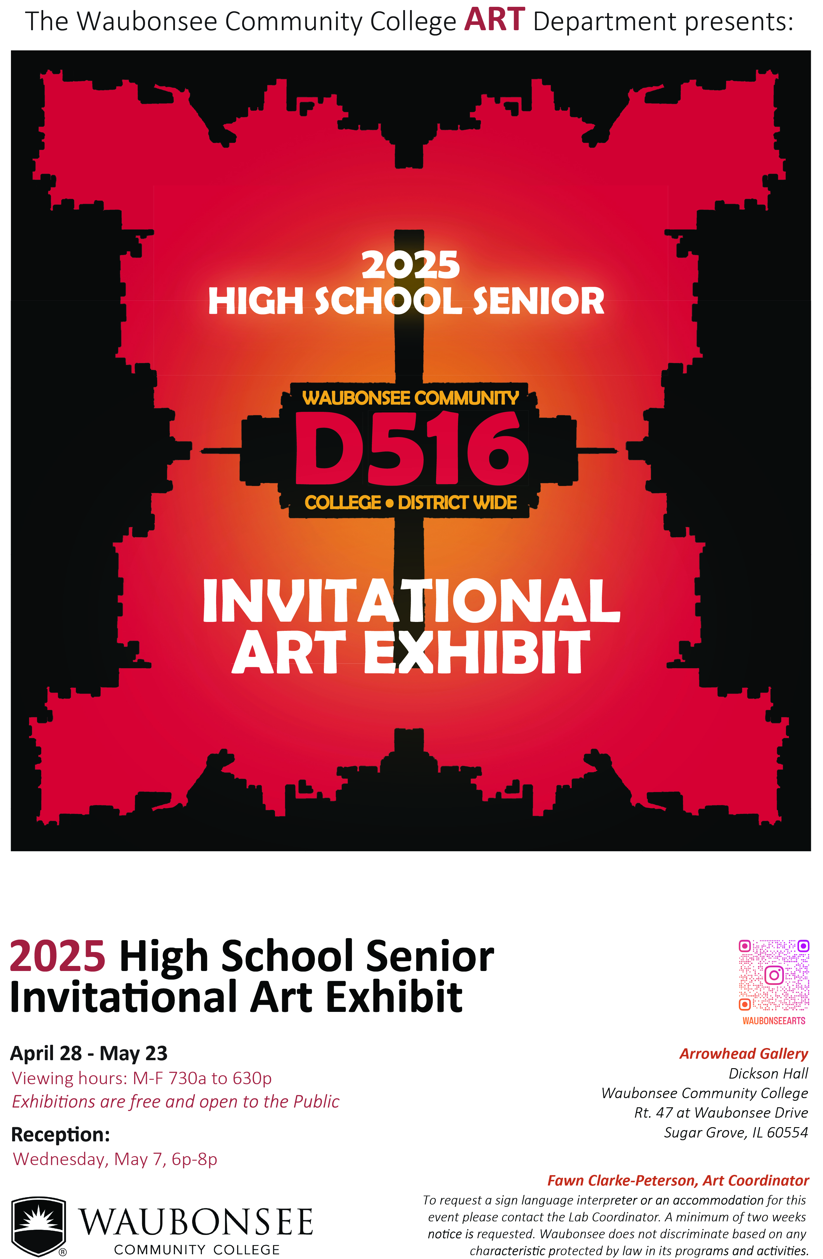 2025 High School Senior Invitational Art Exhibit