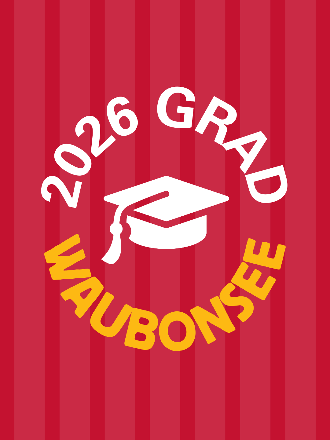 2026 Grad Waubonsee graphic