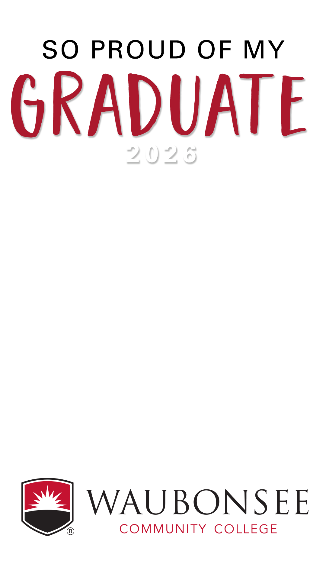 2026 Graduation Digital Frame - Instagram v3