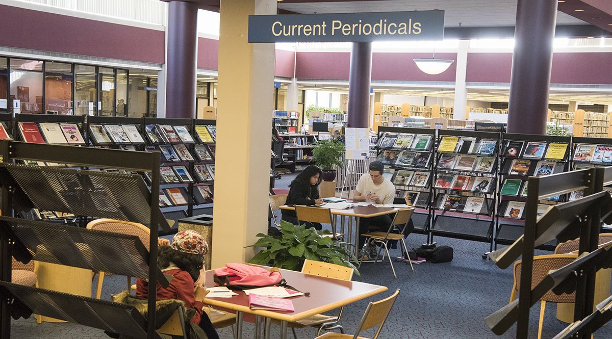 Todd Library Students