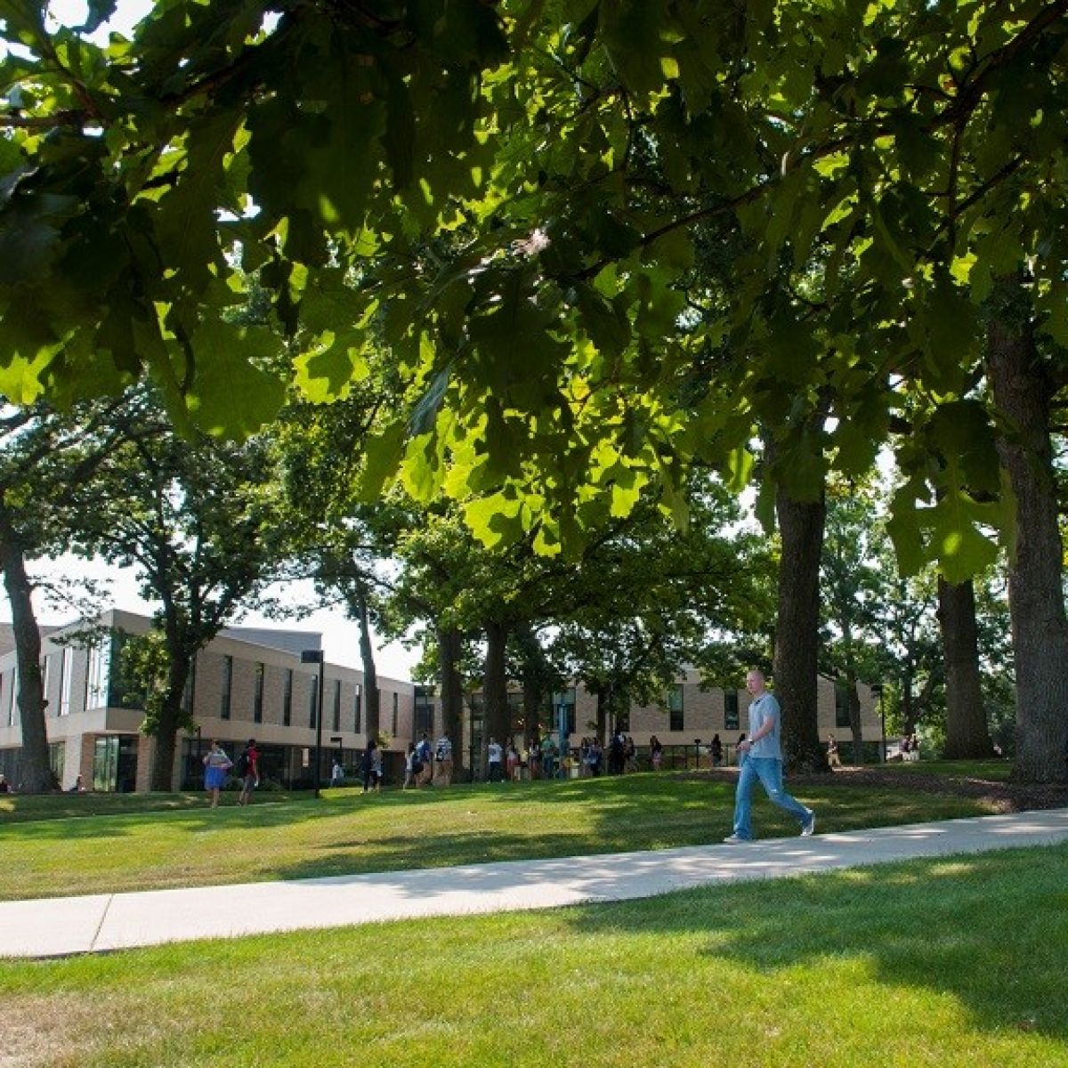 Sugar Grove Campus - Student Center in background