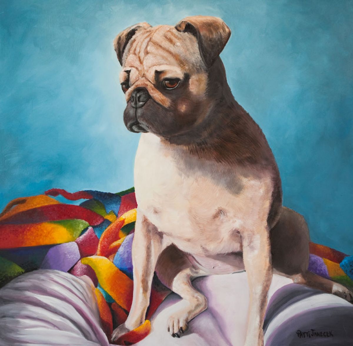 2010, Oil on Canvas, 30 x 30 in.