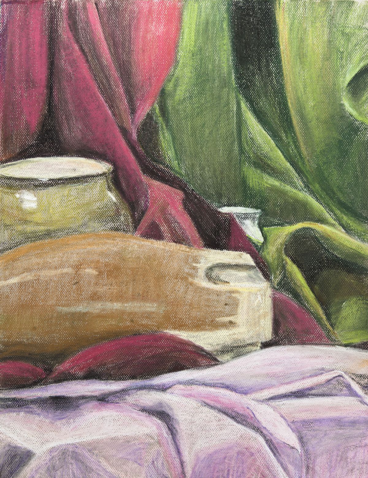 2012, Pastel on Paper, 23 1/4 x 18 in.