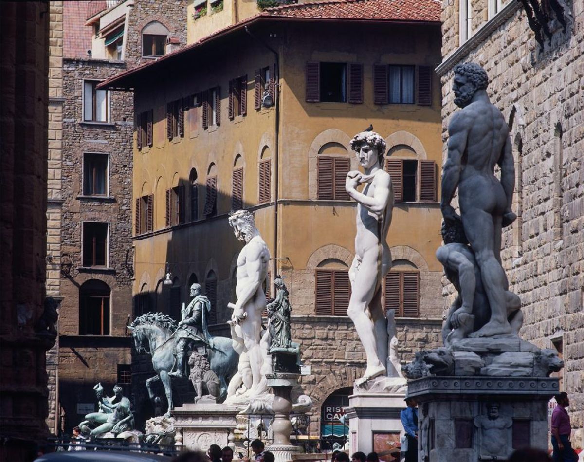 Photo of ancient statues