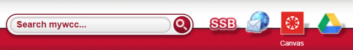 mywcc icon bar