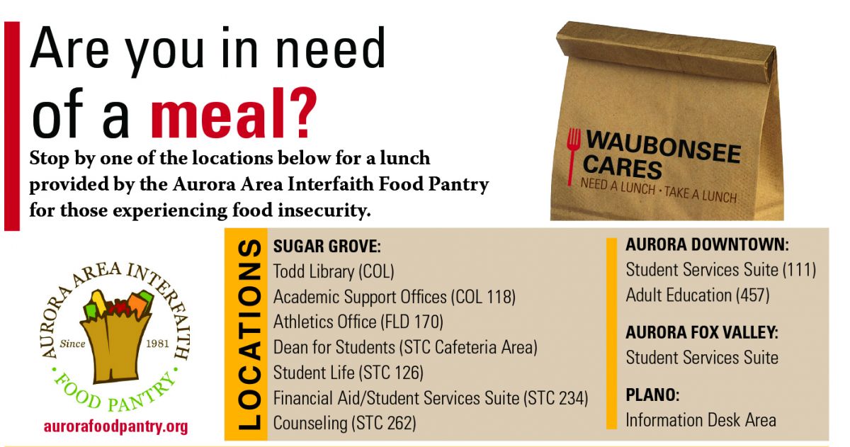 Free bagged lunch campus locations