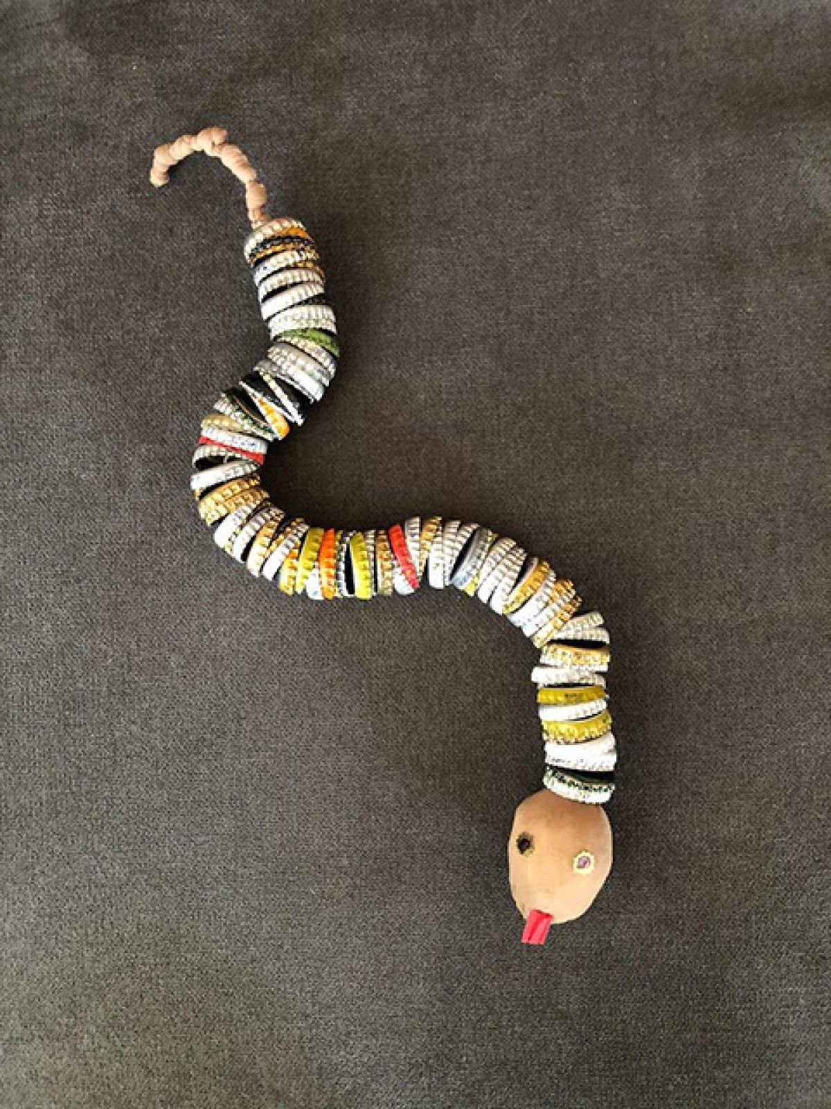Ethan Feiza Recycled Art Project