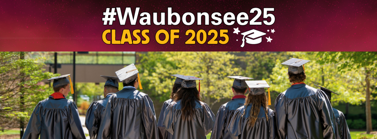 2025 Graduation Facebook Profile Cover - Waubonsee Class of 2025
