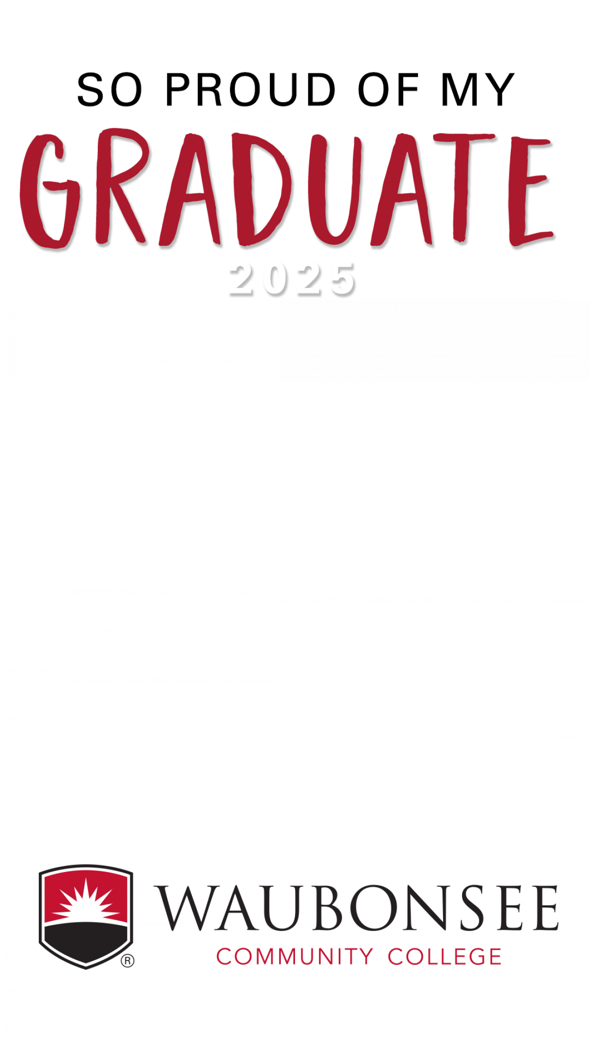 2025 Graduation Digital Frame - Instagram v3