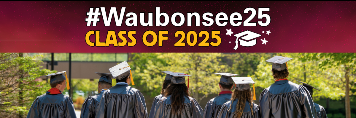 2025 Graduation X Profile Cover - Waubonsee Class of 2025
