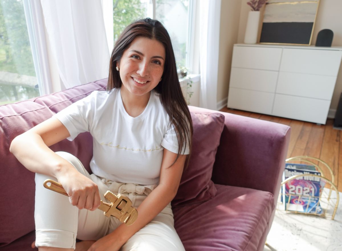 Wide photo of STEM advocate Diana Irachata