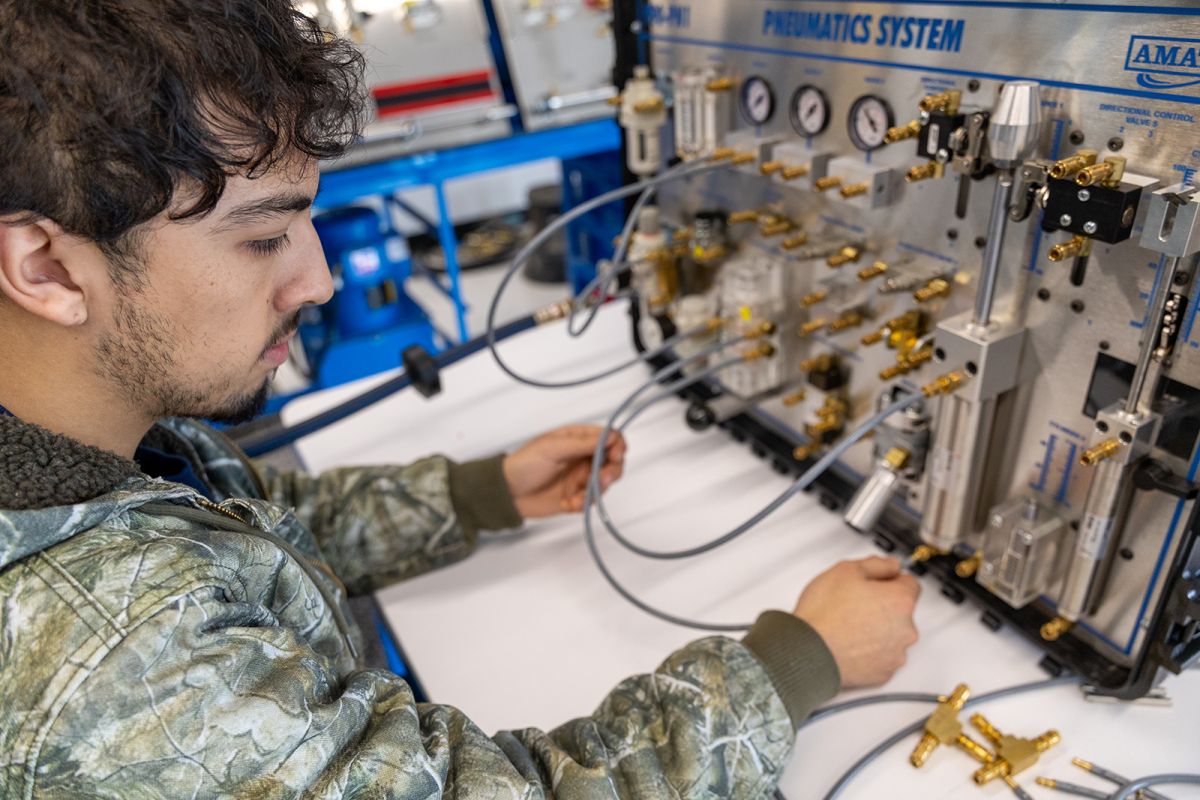 Equipment used in the Electro Fluid Power Systems Specialist Microcredentials for Industrial Maintenance