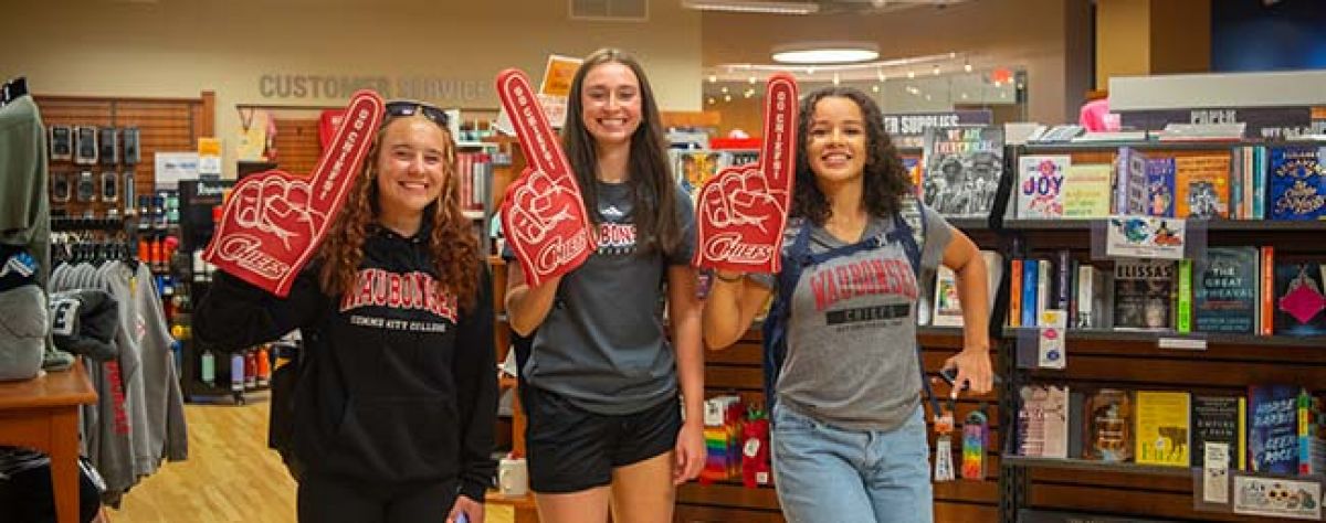 Bookstore Spiritwear students
