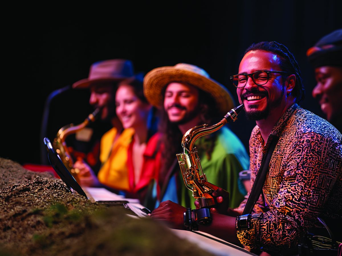 5 Musicians in a band