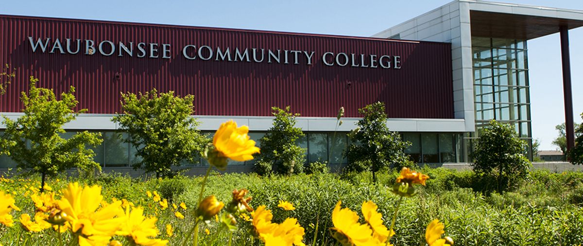 Plano campus with beautiful landscape