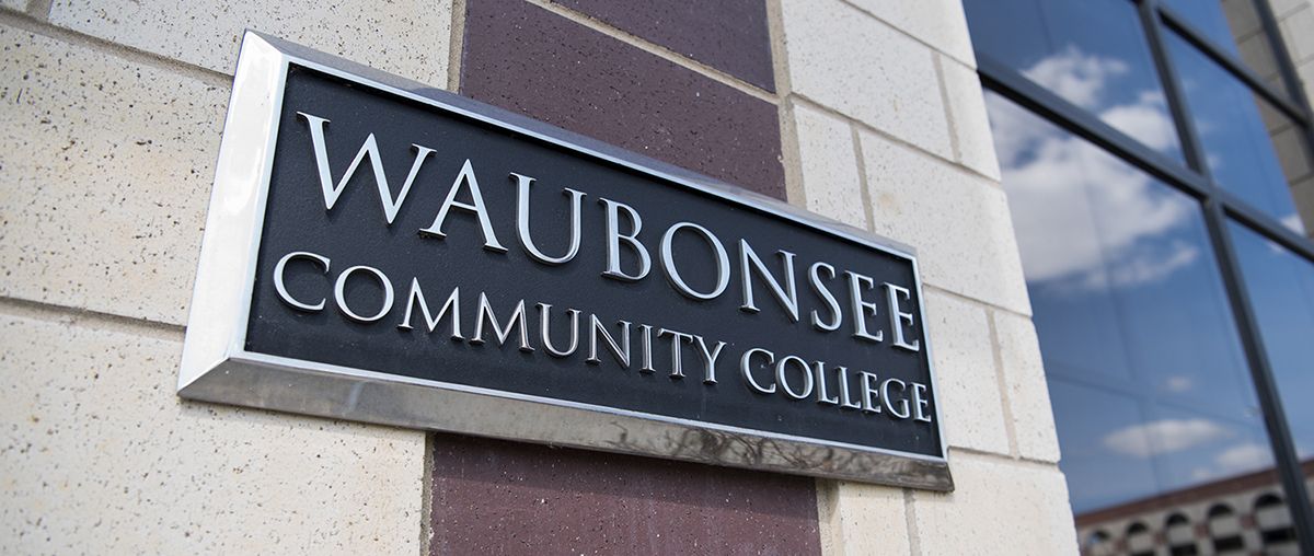 Aurora Waubonsee Building Plaque L