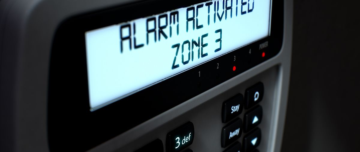 Burglar Alarm Keypad