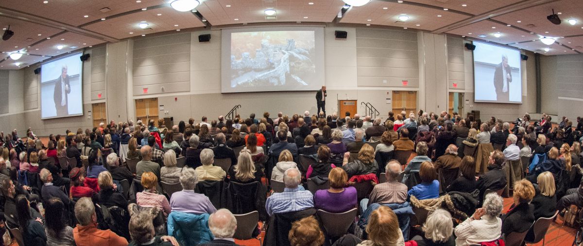 Audience at Rick Stevens Event