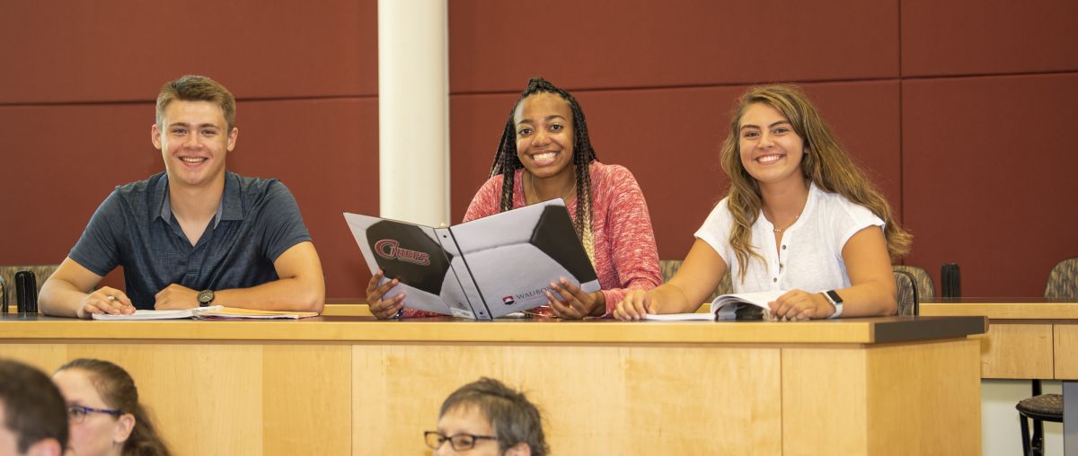 Waubonsee Community College Students in Class