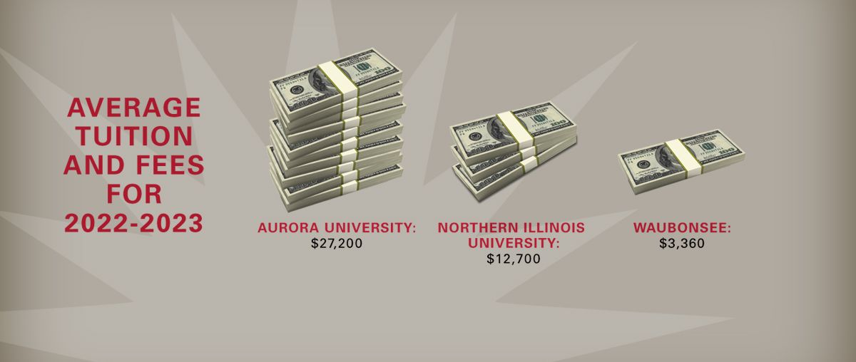 costs and payments for waubonsee community college
