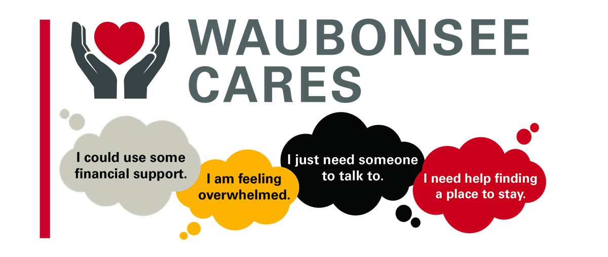 Waubonsee Cares Image Logo