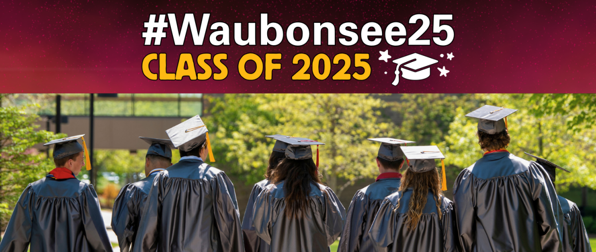2025 Graduation Facebook Profile Cover - Waubonsee Class of 2025