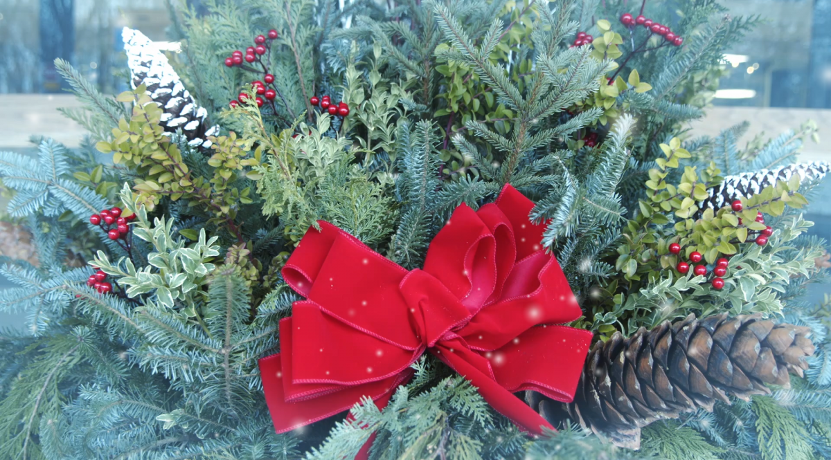 Hero Christmas arrangement 