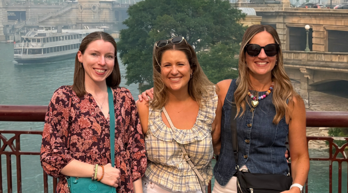 Bayley Bishop, Kate Sampson, and Kera Hollenbeck at 2026 NCMPR Leadership Institute 