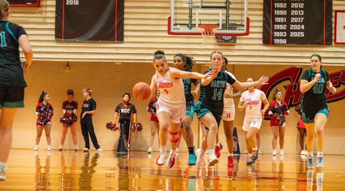 Womens basketball game