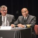 Photo of leaders at opioid forum
