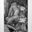 2006, Charcoal on Paper, 29 x 18 in.