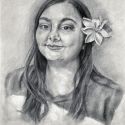 2019, Charcoal on paper, 24 x 30 in.