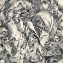 2019, Charcoal on paper, 24 x 18 in.