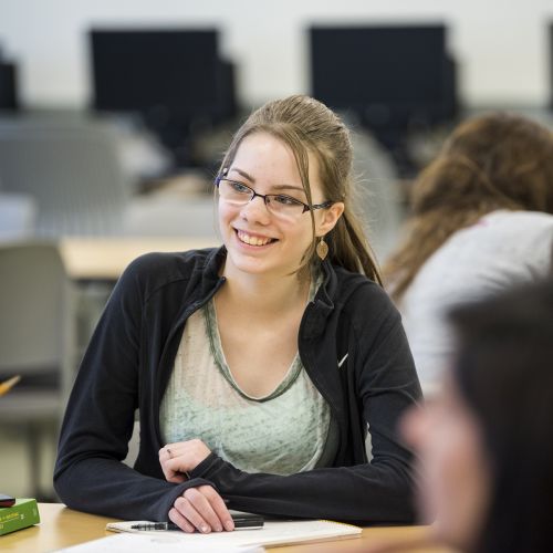 Student in ENG Class at Plano