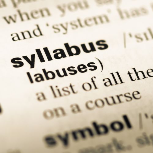 Syllabus Definition