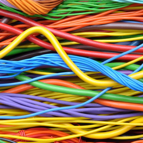 Electrical Wiring Colored