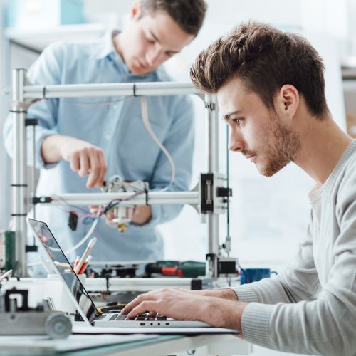 Student Engineering 3D Printer Programming
