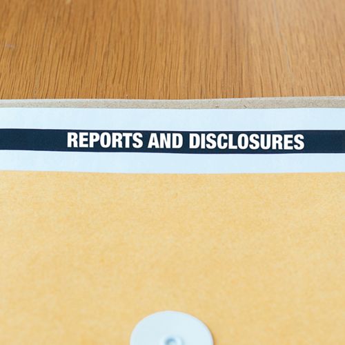 Reports and Disclosures