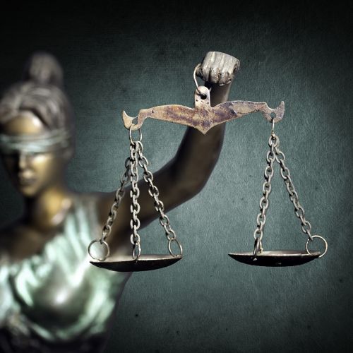 Legal Interpreting Lady Justice Scales