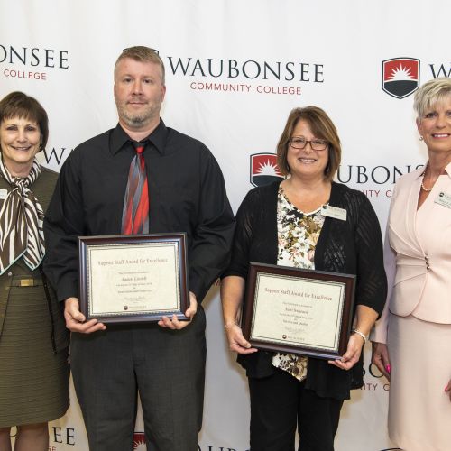 Photo of Support Staff Awards for Excellence Winners