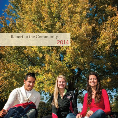 Annual Report to the Community 2014 (ARTC)