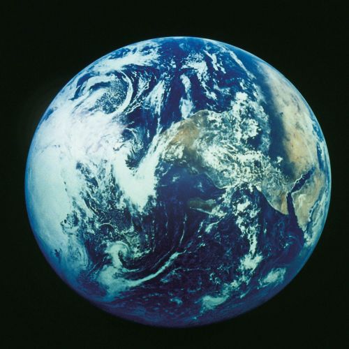 photo of Earth from outer space