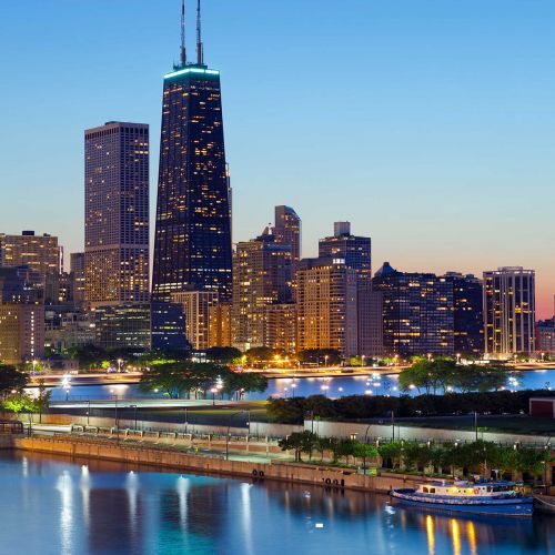 Photo of the Chicago skyline
