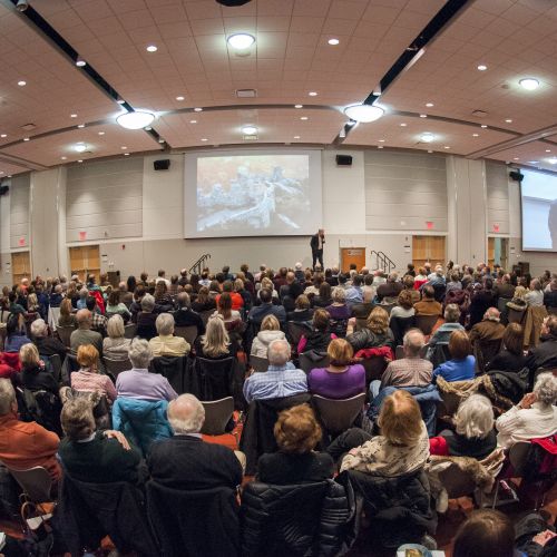 Audience at Rick Stevens Event